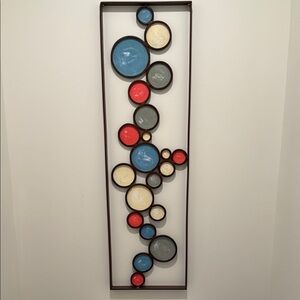 Handmade Iron Geometric Bubble Wall Art